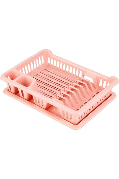 Kitchen Line Plastik Bulaşık Sepeti, Tek Katlı Tabaklık, Bulaşıklık