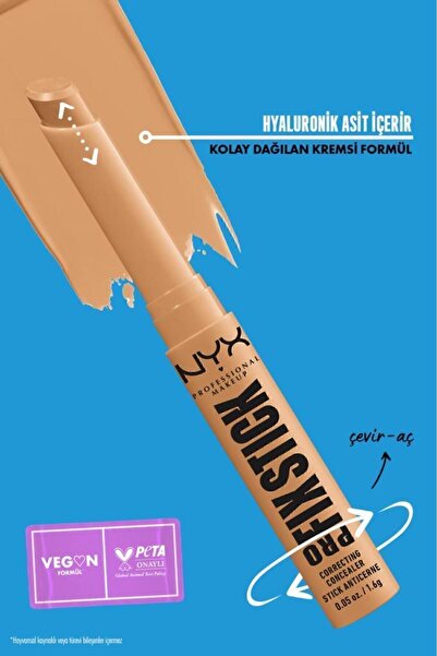 NYX Professional Makeup Pro Fix Stick Kapatıcı - 10 Golden