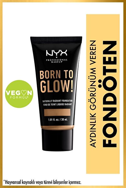 NYX Professional Makeup Born To Glow! Naturally Radıant Foundatıon 13 - Golden
