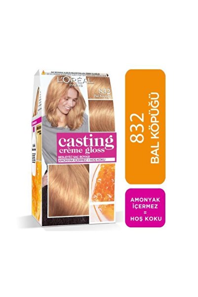L'Oreal Paris L'oréal Paris Casting Crème Gloss Saç Boyası - 832 Bal Köpüğü