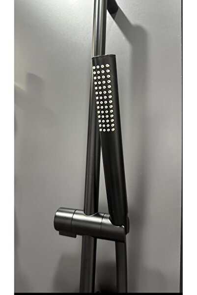 Artema A45725 Matt Black Sürgülü El Duş Takımı Slim 1F