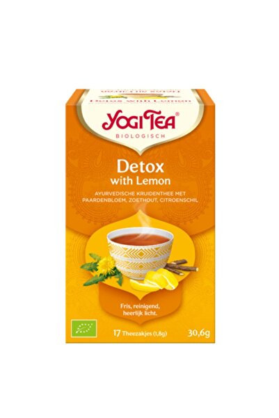 Yogi Tea Detox Ginger Lemon Tea Organik Çay