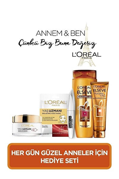L'Oreal Paris Her Gün Güzel Anneler için Cilt Bakım Seti 36005234739775