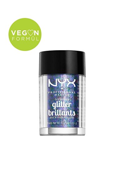 NYX Professional Makeup Yüz & Vücut Simi - Face & Body Glitter Violet 15 g