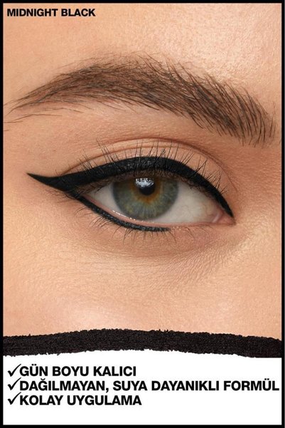 Maybelline New York Lasting Drama Automatic Liner Göz Kalemi- Midnight Black - Siyah