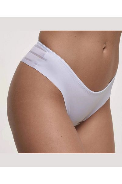 İntive Lingerie Γυναικείο Σλιπ Βραζιλίας χωρίς σημάδια με διάφανη πλάτη -2805