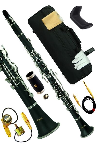 Escort 4 Yüzük Sol Klarnet Ve Mikrofon