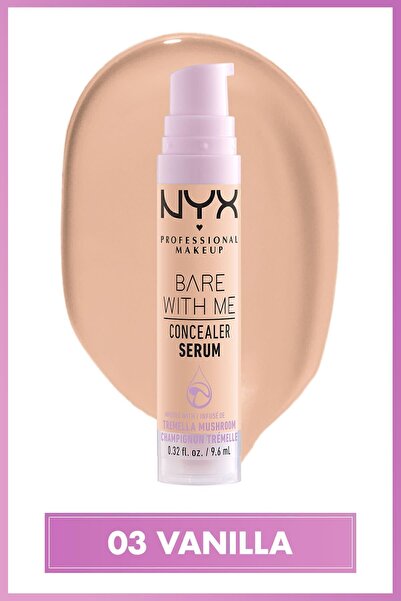 NYX Professional Makeup Bare With Me Kapatıcı Serum 03 Vanilla Concealer