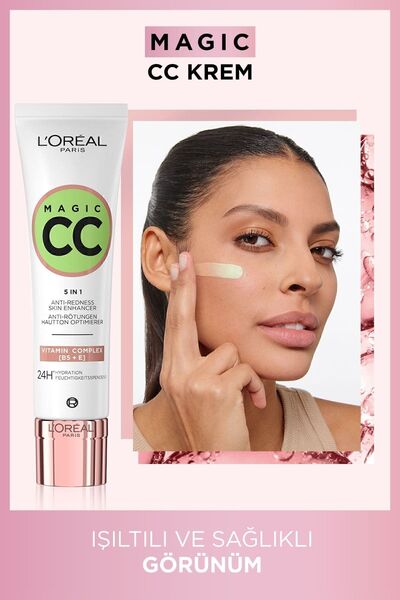 L'Oreal Paris Magic CC Kızarıklık Kapatıcı Krem