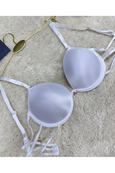 İntive Lingerie Le Jardin Valeria - Σουτιέν Micro Push-up με λεπτομέρειες από παγιέτες και πέτρα 7007