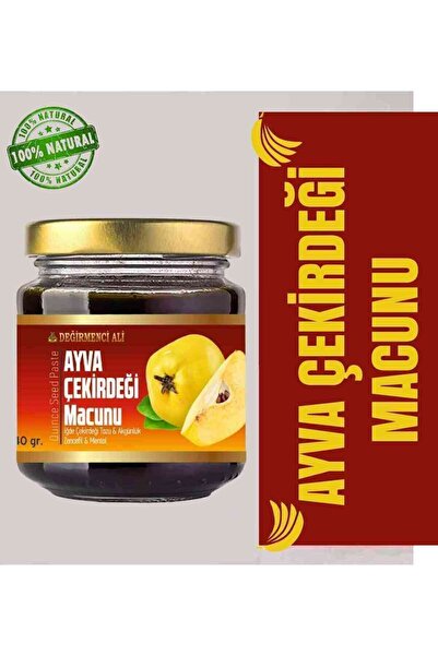 Değirmenci Ali Akgünlük Ekstratlı Ayva Çekirdeği Macunu 240 gr