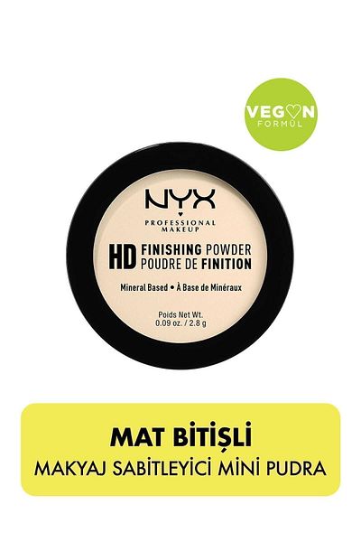 NYX Professional Makeup Mini Transparent Powder - Banana Color High Definition Finishing Powder