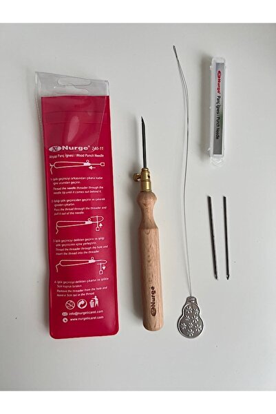 Nurge Ahşap Punch Iğnesi
