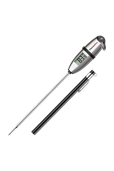 ThermoPro Tp02s Lcd Ekranlı Daldırma/saplama Çelik Gövdeli Gıda Pişirme Termometresi