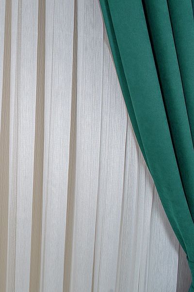 PAŞAMANLAR TEKSTİL New Season Thin Pleated 1/3 Diamond Tulle Curtain