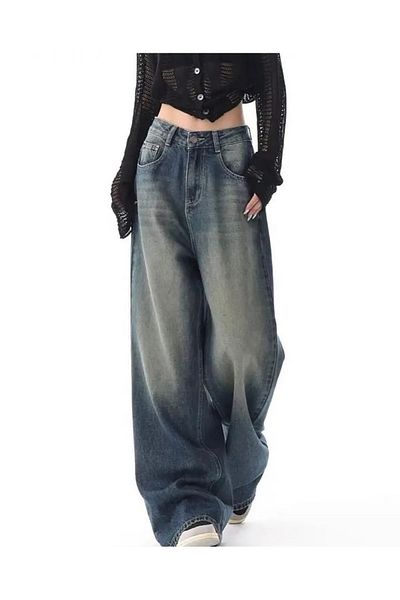 DENİKK Y2K ΑΝΑΚΥΚΛΩΜΕΝΟ BAGGY ΤΣΕΠΩΤΟ ΤΖΙΝ ΠΑΝΤΕΛΟΝΙ