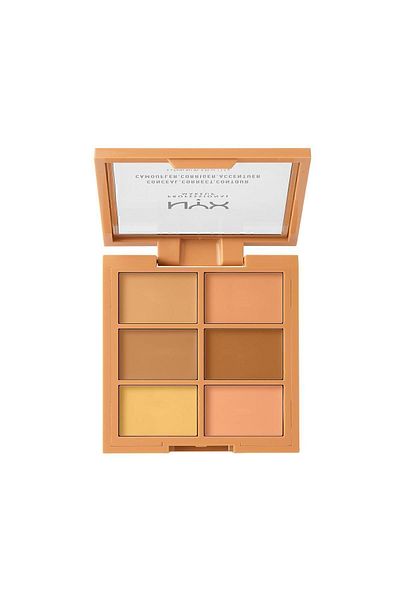NYX Professional Makeup Medium Conceal Correct Contour Palette - 63g with Concealer and Contour