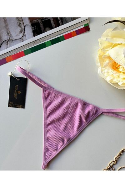 İntive Lingerie Lenora Women's Corded 97% Cotton Daily Use Quality String