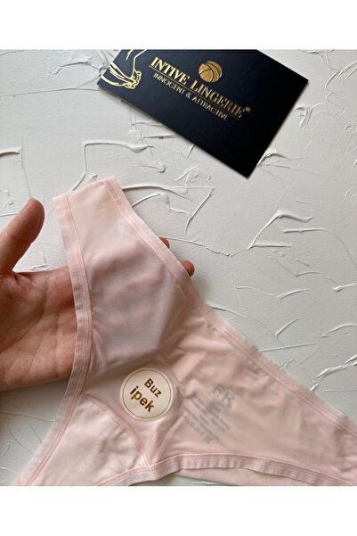 İntive Lingerie Intive FK Importat Plasă de mătase de gheață Bumbac Respirabil Utilizare zilnică Tanga confortabilă-2927