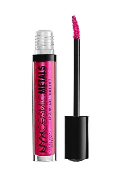 NYX Professional Makeup Luciu de buze - Cremă de buze Cosmic Metals Fuchsia Fusion 14 g 800897043889