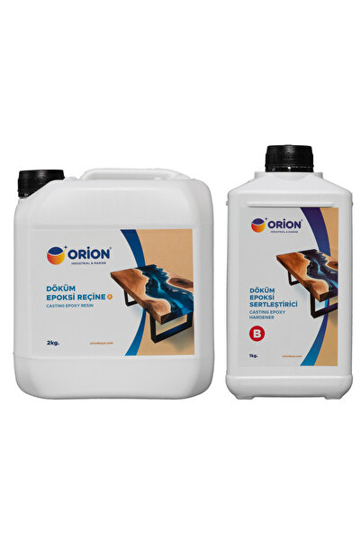Orion Döküm Epoksi Reçine 3 Kg