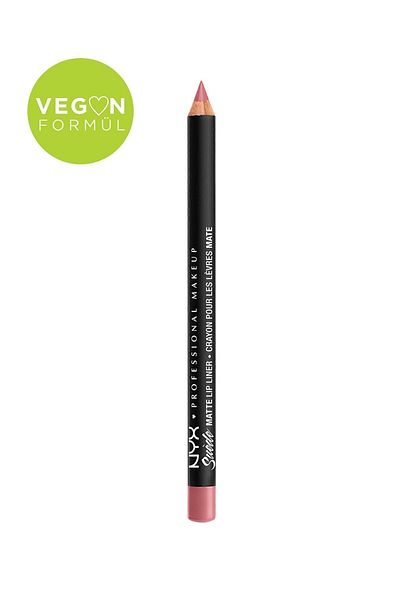NYX Professional Makeup Suede Matte Lip Liner - Lip Liner Tea & Cookies 800897064198