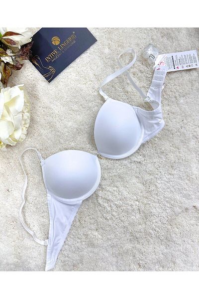 İntive Lingerie Sutien Le Jardin Fleur Basic - Push-up și detalii accesorii 7055