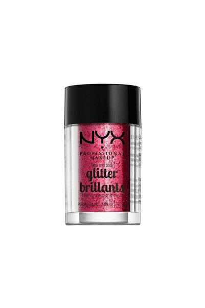 NYX Professional Makeup Face & Body Glitter - Face & Body Glitter Red 15 g800897846817