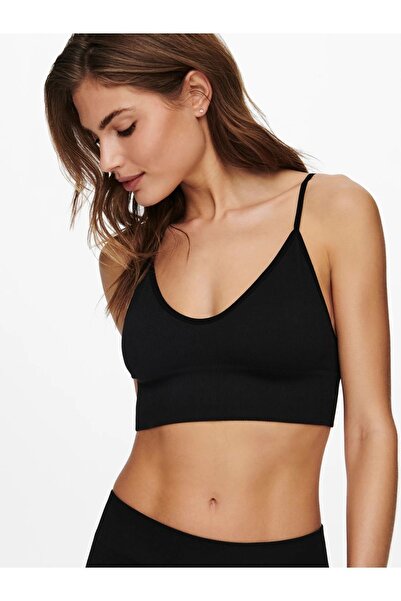 baim Crop top cu bretele din snur fără sudură