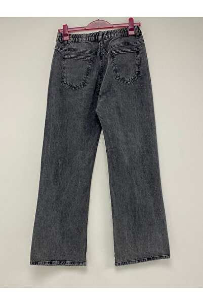 HACKER DENIM salaş beli lastikli  kot pantolon 574