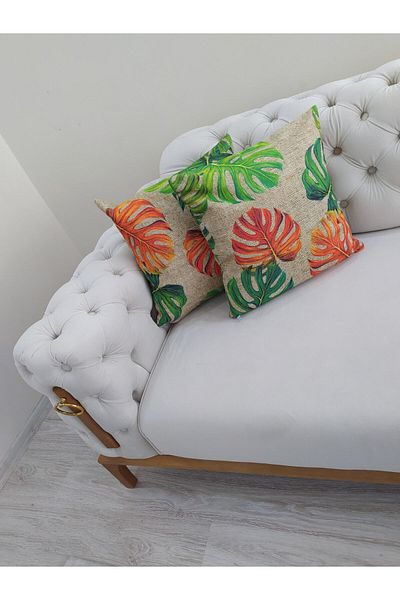 dehaberk Camel Sole Pattern Digital Printed Throw Pillow Cover