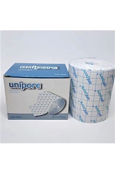 Unipore شريط تثبيت مرن 10 سم × 10 م (5 قطع)