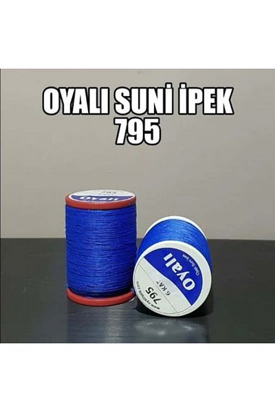 OYALI ΤΕΧΝΗΤΟ ΜΕΤΑΞΩΤΟ ΝΟ:795 - Κλωστή κεντήματος 4 στρώσεων