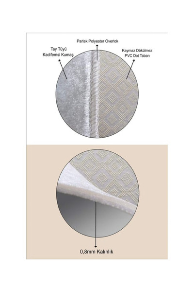 A2ZTR Kırmızı Mickey Mouse Desenli Trafik Yıkanabilir Kaymaz Çocuk Odası Halısı