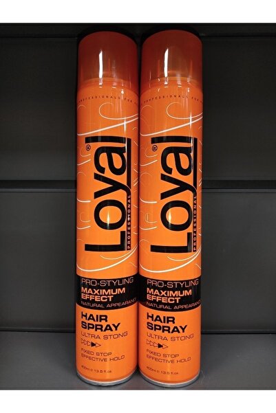 Loyal Saç Spreyi Ultra Strong 400mlx2adet..