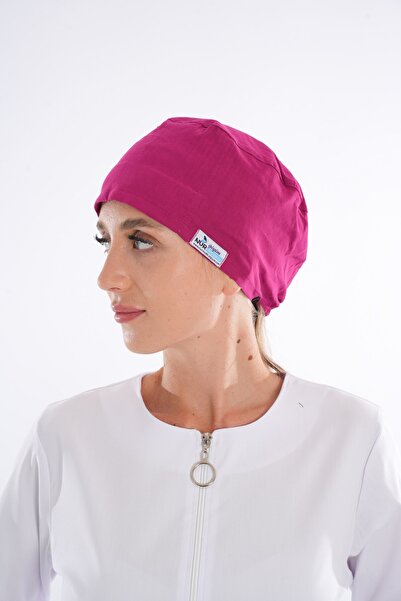 Nur Medikal Giyim Düz Vişne Renk Doktor Hemşire Hastane Aşçı Medikal Cerrahi ...