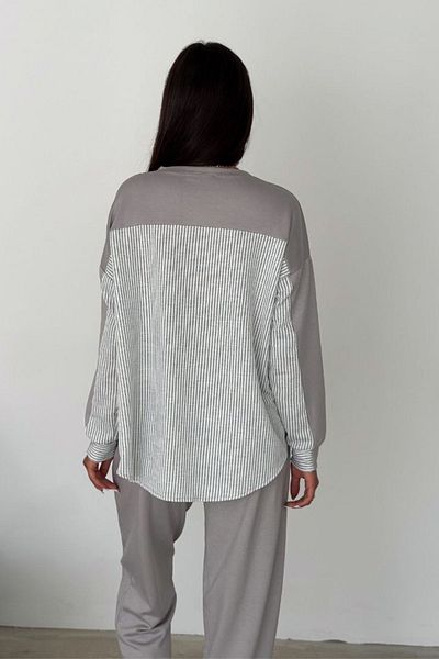 Ded COLLECTION Women's Modal Garnished Top and Bottom Set
