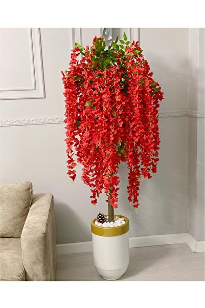 RUZGARCİCEK Rüzgar Yapay Çiçekçilik Darbuka Saksıda Lüx Akasya Ağacı