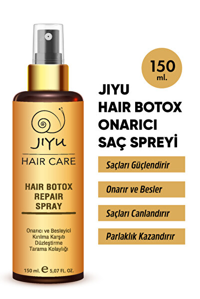 JIYU Yanmış, Kopan Ve Yıpranmış Saçlar Için Besleyici Ve Onarıcı Saç Bakım Sp...