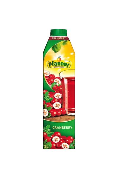 Pfanner Kızılcık Meyve Suyu 1 Lt (cranberry)