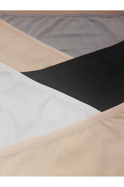 red iç giyim Highwaist Cotton Oversize Large Size Women's Panties Bato 5 Pack Lycra High Waist Wide Brim