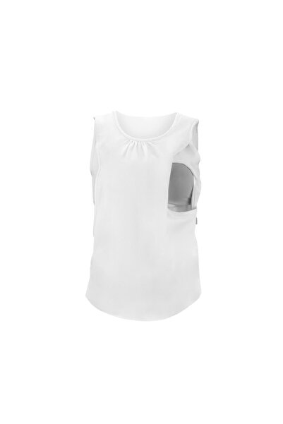 Bmom Μπλούζα εγκυμοσύνης και θηλασμού Λευκή