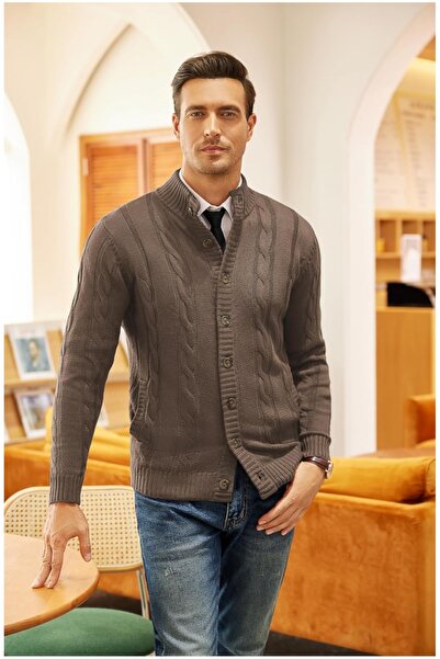 youknitwear you Ανδρική πλεκτή ζακέτα Bennett - Κομψή και άνετη