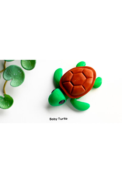 The Plasti Sevimli Kaplumbağa Mini Oyuncak