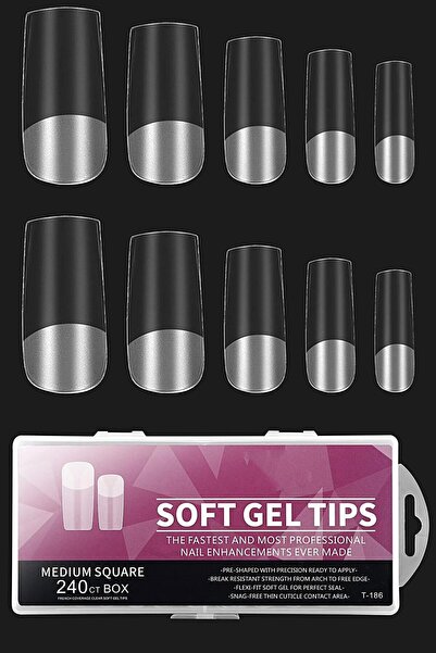 Fontenay 240'lı Soft Jel Tips & Yeni Nesil Kullanımı Kolay Yumuşak Jel Tips T...