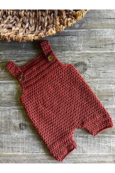 Sistaful El Örgüsü Bebek Çocuk Tulum