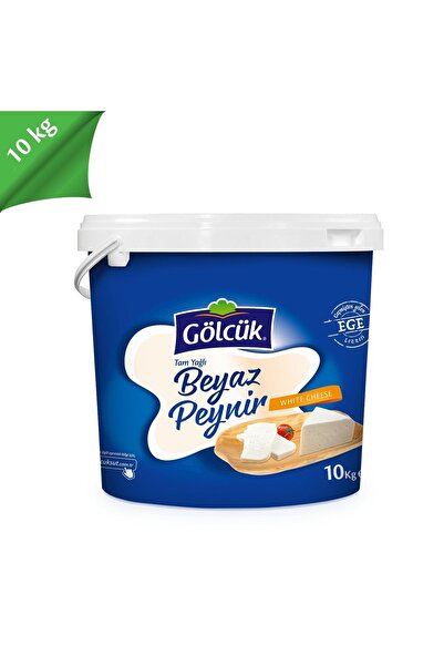 Gölcük Peynir Ödemiş Gölcük Tam Yağlı Beyaz Köy Peyniri 10 Kg Kova