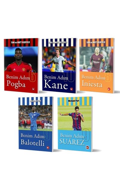 Beyaz Balina Yayınları Muhteşem Golcüler Seti 3 - (5 KİTAP)