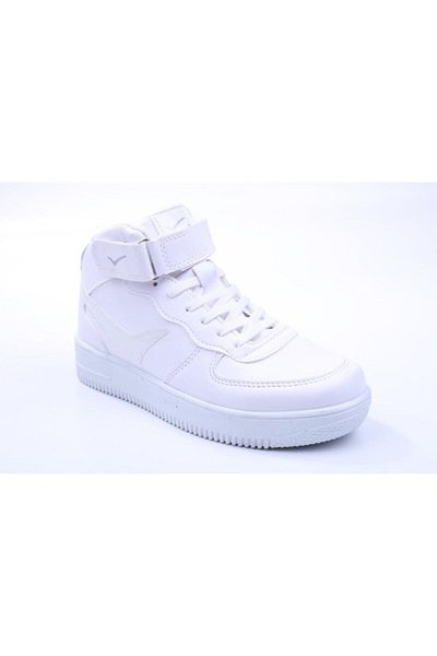 Lambırlent Alb - 2185 Pantofi sport cu talie înaltă unisex (femei-bărbați).