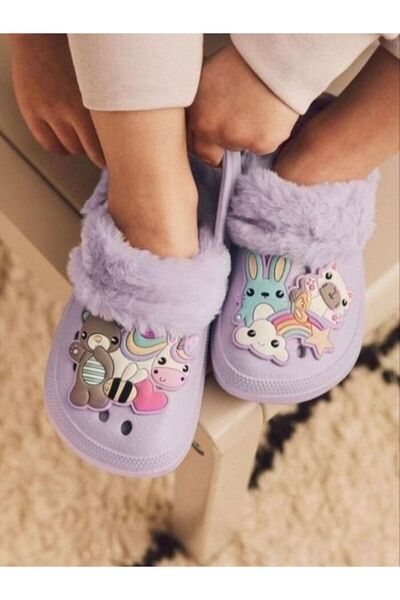 Butik Next Baby Kız Çocuk Lila Astarlı terlik